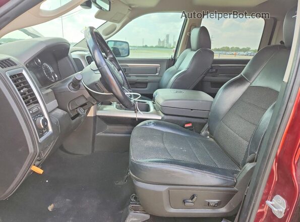 1C6RR6LT8KS586340 2019 RAM 1500 Red წინა პანელის ხედი
