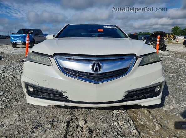 19UUB3F57GA001247 2016 ACURA TLX White უკანა ხედი