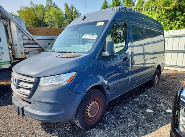 WD4PF0CD9KP091118 2019 MERCEDES-BENZ SPRINTER Blue Trasero izquierdo
