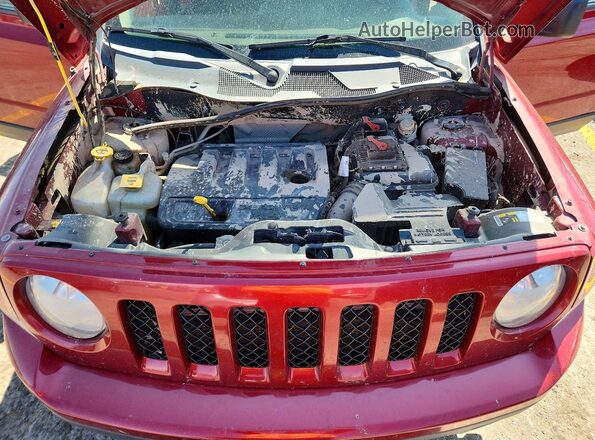 1C4NJRBB6HD195354 2017 JEEP PATRIOT Burgundy VIN კოდის სტიკერის ხედი