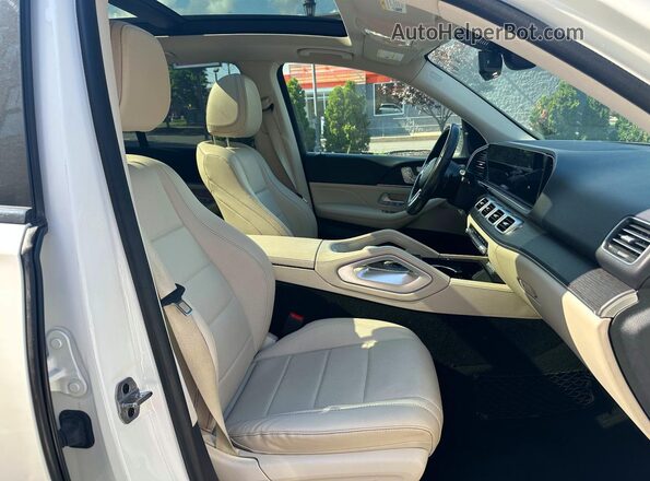 4JGFB4JB2MA406689 2021 MERCEDES-BENZ GLE Белый Вид панели приборов