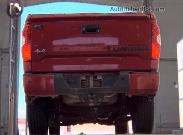 5TFAW5F1XGX566507 2016 TOYOTA TUNDRA Red Вид підкапотного простору
