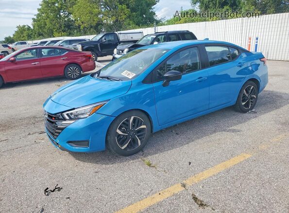 3N1CN8FV6SL836176 2025 NISSAN VERSA Blue Trasero izquierdo