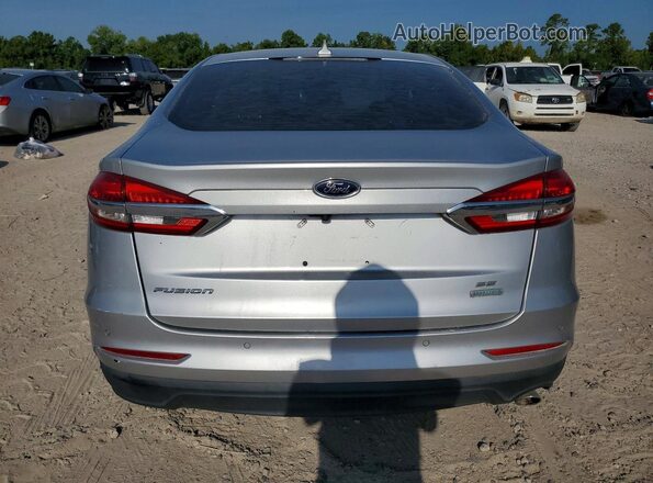 3FA6P0HD5KR160820 2019 FORD FUSION Silver Вид салону спереду