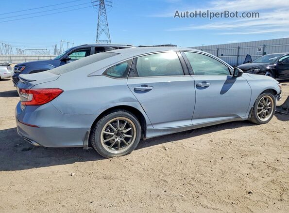 1HGCV1F32NA080636 2022 HONDA ACCORD Gray წინა მარჯვენა