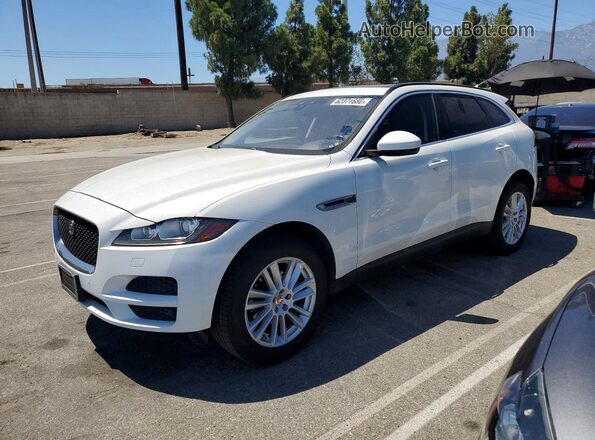 SADCK2FX0KA398741 2019 JAGUAR F-PACE White Задня ліва чверть