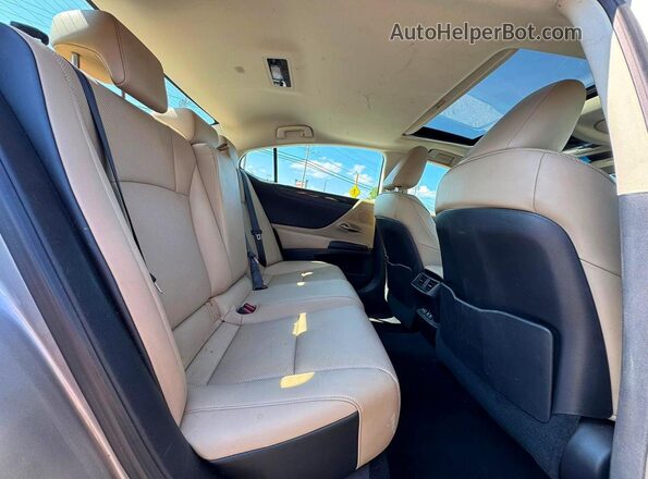 58ADZ1B15LU079668 2020 LEXUS ES Gray Vista trasera