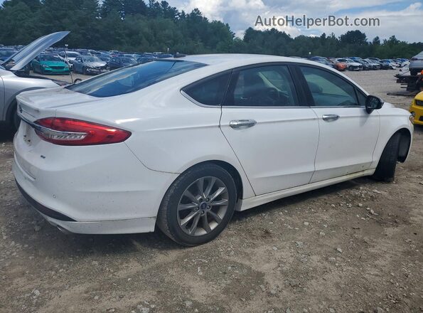 3FA6P0H79HR355516 2017 FORD FUSION Белый Передняя правая четверть