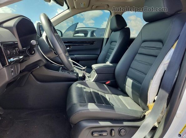 7FARS3H71PE004899 2023 HONDA CR-V White Widok wnętrza z przodu
