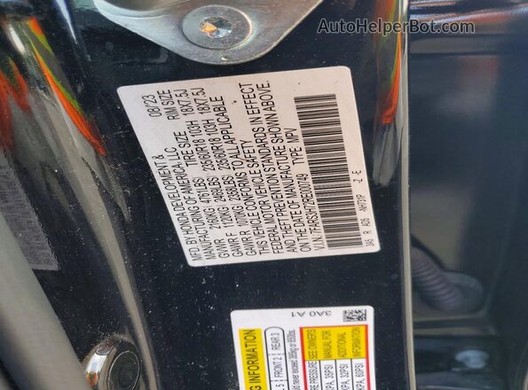 7FARS3H72RE000749 2024 HONDA CR-V Черный Вид подкапотного пространства