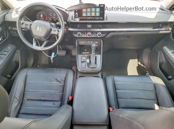 7FARS3H72RE000749 2024 HONDA CR-V Черный Вид панели приборов