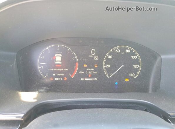 7FARS3H72SE001177 2025 HONDA CR-V Gray Սարքավորումների վահանակի տեսք