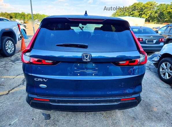 7FARS3H75SE007037 2025 HONDA CR-V Blue Հետևի տեսք