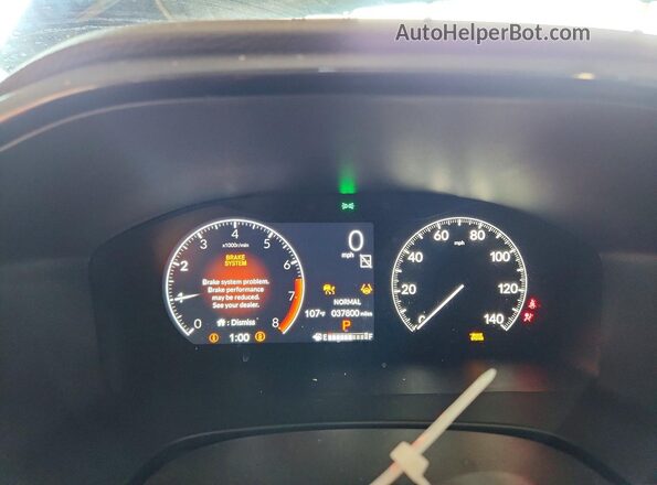 7FARS3H76RE000236 2024 HONDA CR-V Черный Вид щитка приборов