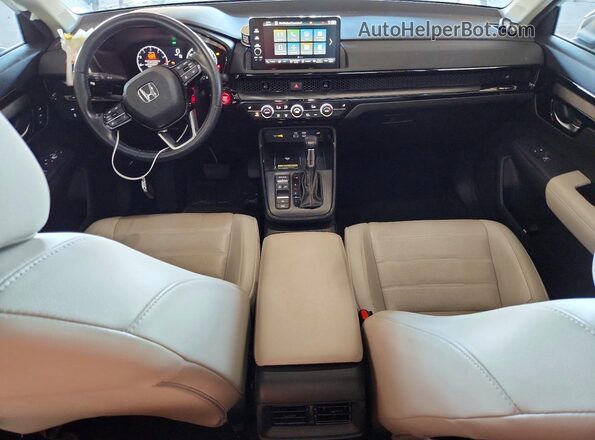 7FARS3H76RE000236 2024 HONDA CR-V Черный Вид панели приборов