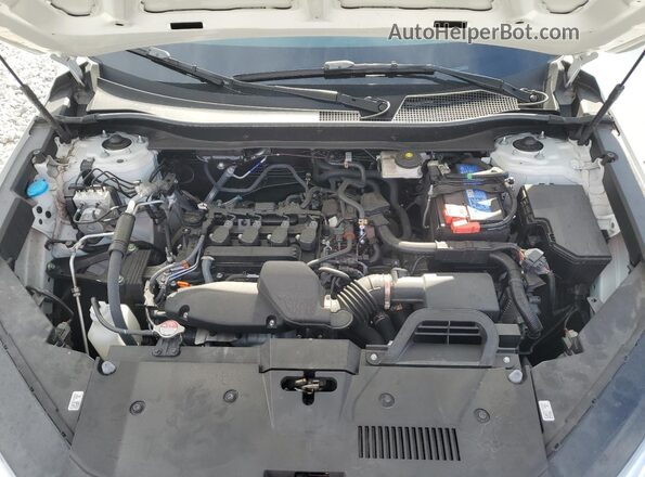 7FARS4H20PE021574 2023 HONDA CR-V White Vista del compartimento del motor