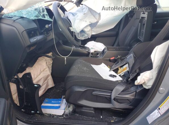 7FARS4H23PE018765 2023 HONDA CR-V Gray Widok wnętrza z przodu
