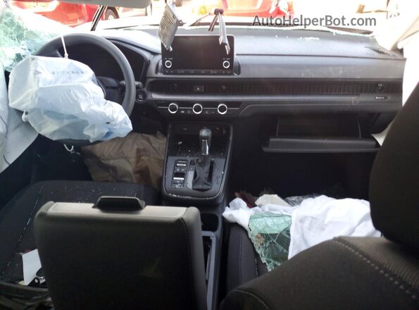 7FARS4H23PE018765 2023 HONDA CR-V Gray Widok deski rozdzielczej