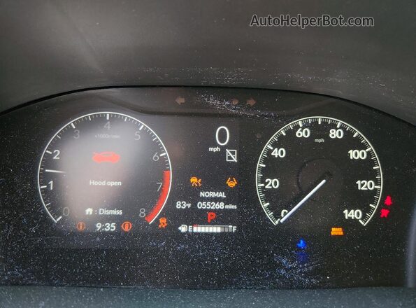 7FARS4H27RE009991 2024 HONDA CR-V Синий Вид щитка приборов