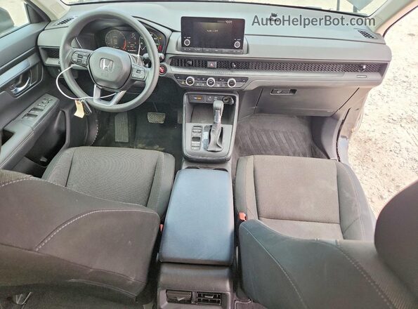 7FARS4H40RE020638 2024 HONDA CR-V Black Առջևի վահանակի տեսք