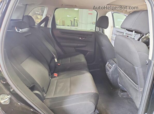 7FARS4H42SE001868 2025 HONDA CR-V Black უკანა სალონის ხედი