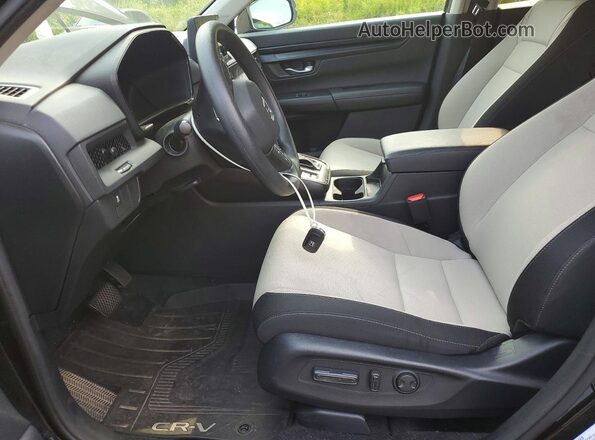 7FARS4H43RE016552 2024 HONDA CR-V Black Widok wnętrza z przodu