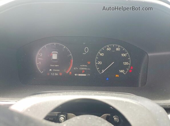 7FARS4H44SE005758 2025 HONDA CR-V Серебряный Вид щитка приборов