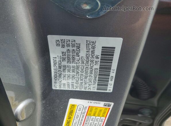 7FARS4H44SE005758 2025 HONDA CR-V Серебряный Вид наклейки с VIN-кодом