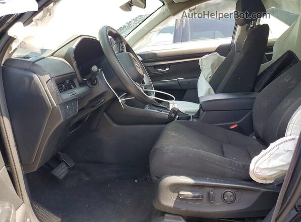 7FARS4H44SE021278 2025 HONDA CR-V Black Widok wnętrza z przodu