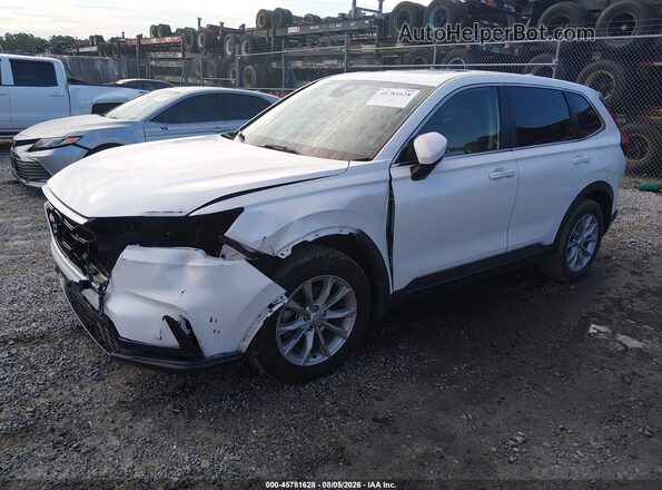7FARS4H46RE009708 2024 HONDA CR-V White წინა მარცხენა ხედი სამი მეოთხედიდან