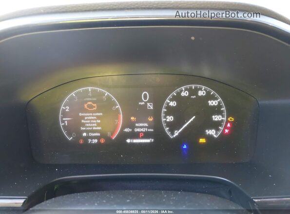 7FARS4H49SE018022 2025 HONDA CR-V Silver Вид задніх сидінь