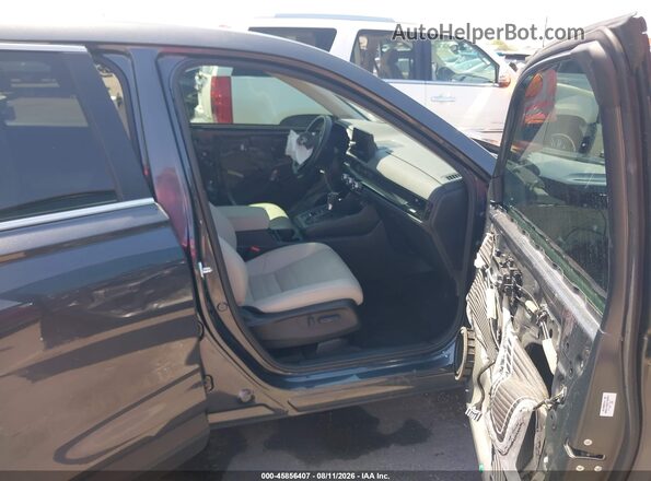 7FARS4H70SE016864 2025 HONDA CR-V Gray Front interior view