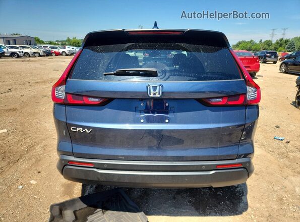 7FARS4H74PE001601 2023 HONDA CR-V Blue Rear view