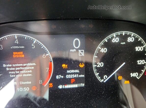7FARS4H74RE020488 2024 HONDA CR-V Gray Սարքավորումների վահանակի տեսք