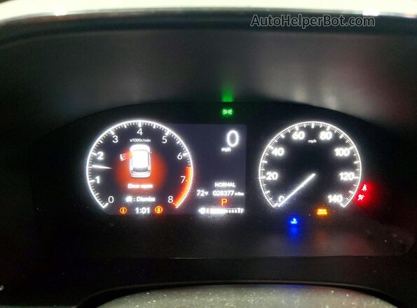 7FARS4H75PE006757 2023 HONDA CR-V Gray Вид щитка приладів