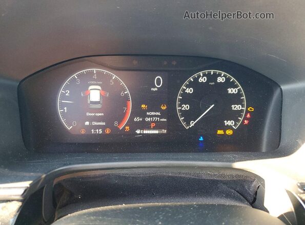 7FARS4H77PE004363 2023 HONDA CR-V Синий Вид щитка приборов