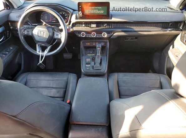 7FARS4H77PE004363 2023 HONDA CR-V Синий Вид панели приборов