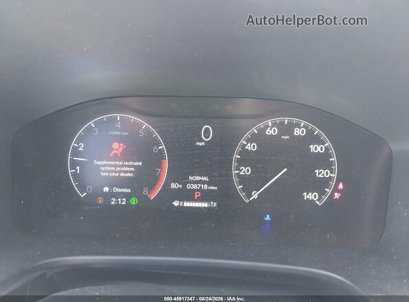 7FARS4H77PE013421 2023 HONDA CR-V Gray Հետևի նստատեղերի տեսք