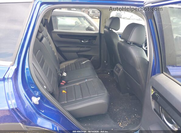 7FARS4H7XPE016166 2023 HONDA CR-V Blue Вид наклейки з VIN-кодом