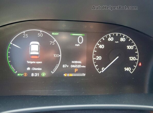 7FARS5H51RE022106 2024 HONDA CR-V White Вид щитка приладів