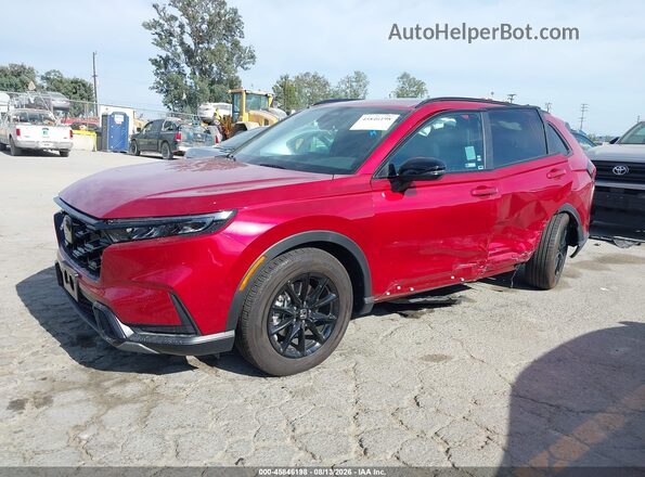 7FARS5H51TE008259 2026 HONDA CR-V Red წინა მარცხენა ხედი სამი მეოთხედიდან