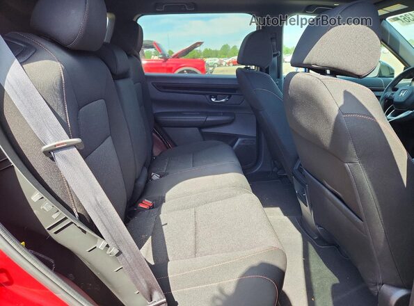 7FARS5H54RE010418 2024 HONDA CR-V Red Rear seats view
