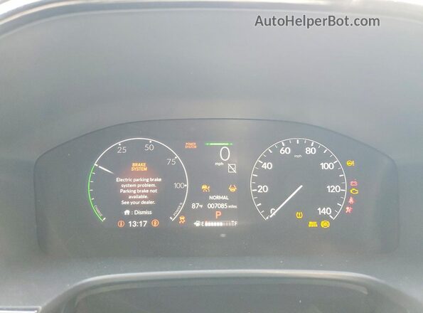 7FARS5H55SE025466 2025 HONDA CR-V Silver Instrument cluster view
