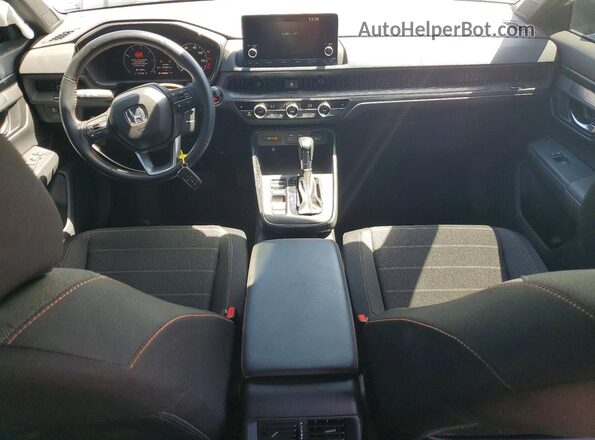 7FARS5H55SE025466 2025 HONDA CR-V Silver Dashboard view