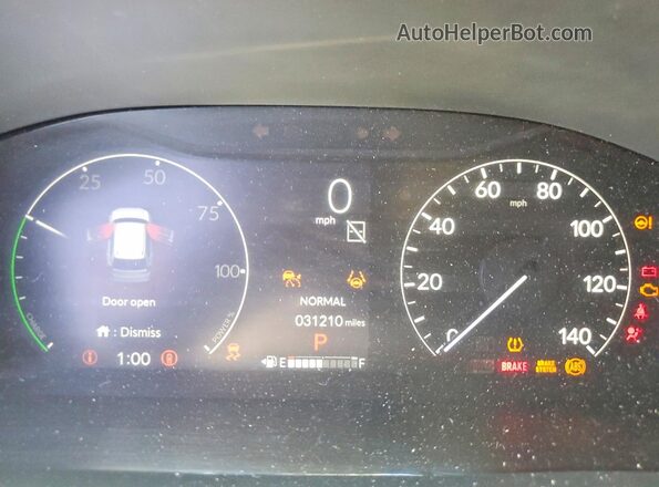 7FARS5H56SE008479 2025 HONDA CR-V Red Vista del cuadro de instrumentos
