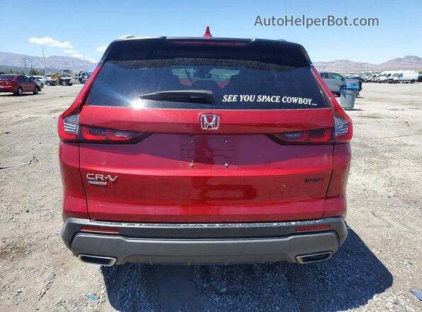 7FARS5H56SE008479 2025 HONDA CR-V Red Vista trasera