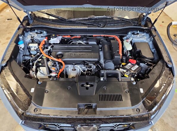 7FARS5H57SE023010 2025 HONDA CR-V Gray Вид задньої частини салону