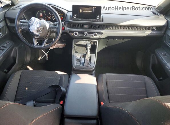 7FARS5H59SE029441 2025 HONDA CR-V Gray Widok deski rozdzielczej