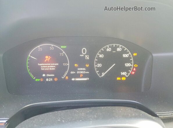 7FARS5H59SE029441 2025 HONDA CR-V Gray Widok zestawu wskaźników