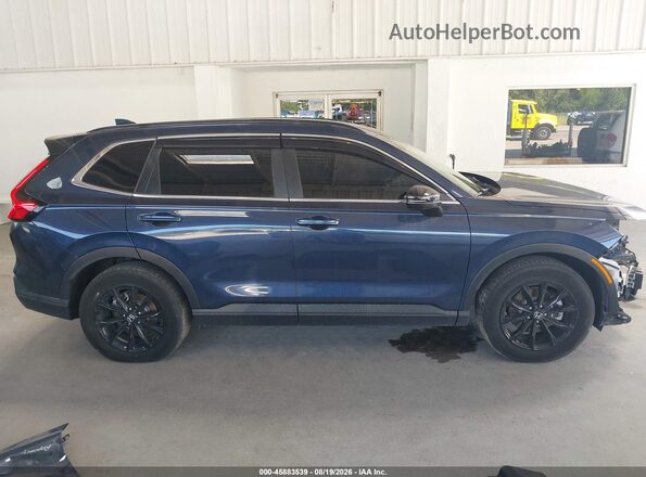 7FARS5H81SE026642 2025 HONDA CR-V Dark Blue Սալոնի 360 աստիճան տեսք